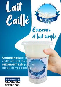 Julien Florent Assoumou Akué, dit Gaillard, soutient l’initiative locale de fabrication de lait caillé d’une jeune compatriote 9 IMG 20251007 WA0391