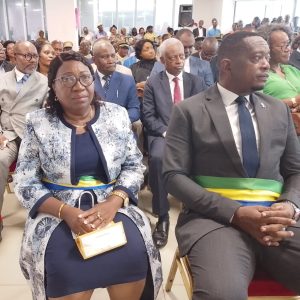 Célestine DIKIKE épouse NDONG NGUEMA,  auprès du maire adjoint 1 