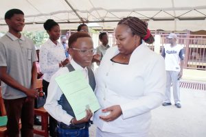 Camélia Ntoutoume Leclercq accueille en mère de la nation les Bacheliers Génies au berceau 8 IMG 20260801 WA0067