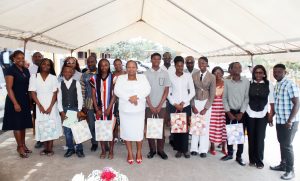 Camélia Ntoutoume Leclercq accueille en mère de la nation les Bacheliers Génies au berceau 9 IMG 20260801 WA0070