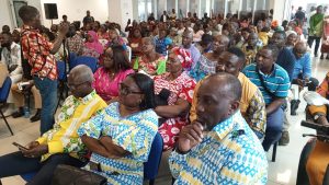Couverture santé à Libreville : La CNAMGS tend la main aux commerçants et indépendants du 2e arrondissement 19 IMG 20260911 113519