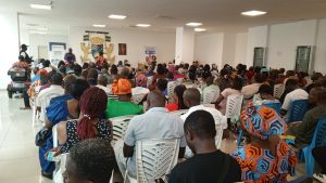 Couverture santé à Libreville : La CNAMGS tend la main aux commerçants et indépendants du 2e arrondissement 21 IMG 20260911 113659